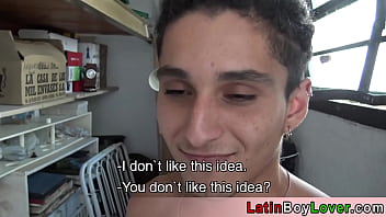 Preview 3 of Spongebob And Sandy Hentai - Amateur latin teen construction worker barebacked by his boss