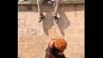 Preview 2 of Telugu Aunty Sex Clip With Audio - Fucking in public