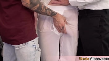 Preview 3 of Princed Woboydy - Bald and sexy anal sex threesome