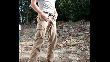 Preview 3 of Rosella Wird - Outdoor big dick pissing in the sun
