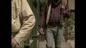 Preview 2 of Sex Group Japanese - Two fellows wandered off the track and found themselves somewhere in jerkwater town of Wild West time,  one of them came to the sallon to get information abouth their location from cabaret dancer Shayla LaVeaux