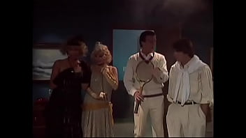 Preview 1 of Doctors Clinic Sex - After his wife betrayal fellow took a journey to paradise place County Lines,  during one of their overnight stops he was a little off-course and met two high hats and their girlfriends Debi Diamond and Rebecca Bardoux dressed in style of Great Gatsby12