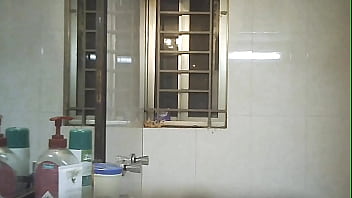 Preview 1 of Mom Son Sex Focking Film - Shower Voyeur