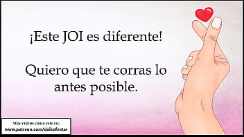 Preview 3 of Sxstorki - JOI - Correte rapido,  es una orden. Voz espa&ntilde_ola.