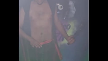 Preview 1 of Ancient Rome Male Slave Market - Apresenta&ccedil_&atilde_o do Gogo boy Raphael no Halloween do Espa&ccedil_o ZN