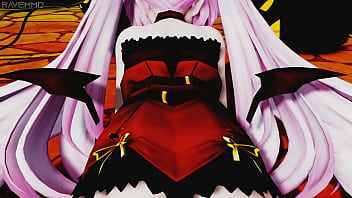 Preview 2 of Giant Black Cock - Miku is a Horny Vampire (Part 2/2)
