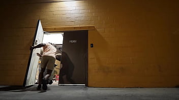 Preview 1 of Forn Sex Video - Tatted Alt Slut Nikki Zee chases down her prey for some good dick