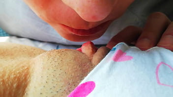 Preview 4 of Hindi Xx Video 10 Sal Ki Umr Ki - Helped my stepsister to have an orgasm with cunnilingus (Squirt Orgasm 69)