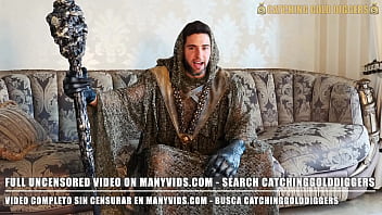 Preview 1 of Craze Gangbang - Scary Demon Does PAINFUL ANAL With Half Indian Teen For Halloween
