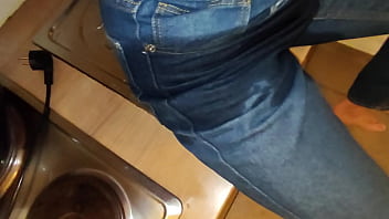 Preview 3 of Anal Sex Girl Friend - Gaste85,  peeing in my Jeans on the sink