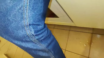 Preview 4 of Anal Sex Girl Friend - Gaste85,  peeing in my Jeans on the sink