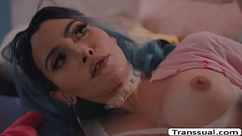 Preview 3 of Indian Bollywodxxx - Horny shemale toyed and analed by friend