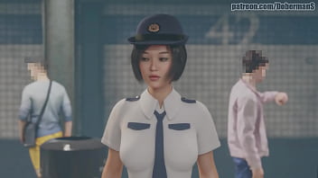 Preview 4 of Xxx Porn Bf - Fucking on a Japanese train