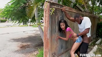 Preview 3 of My Mom Shower Com Fuck Him - Maya Bijou Gets Banged in Public
