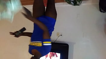 Preview 1 of Anybunnymobi Palyy - Ebony slut love to fuck