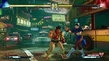 Preview 1 of Gay Anal Train - Halloween - Chun Li is and must now suck dick and get covered in cum as punishment