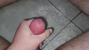 Preview 4 of The Rape Fuk - Massageando o Pau no Chuveiro | Cumshot | Pov | Banho #5