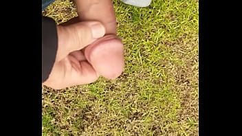 Preview 2 of New Xxxnxxy - Piss Wank in the yard