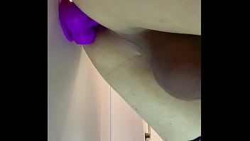 Preview 4 of Mature Beaury - Sissy warming up before the big boy goes in