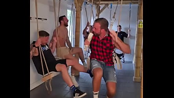 Preview 4 of Xxx Porn Double Penetration - When you go to a swingers club but didn&#039_t expect this! Who would you want in the sling? jamie jeffx Blokewelshx ...