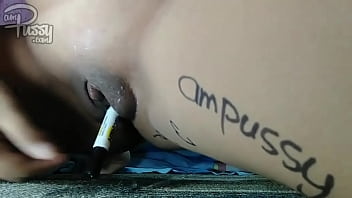 Preview 1 of Eden Young Sex Anal Bbc - Marker pen in juicy Asian pussy