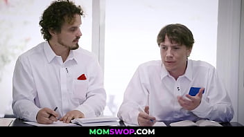 Preview 1 of Neha Kakkar Prob - MomSwop.com ⏩ Motorcyclist Step Moms Pummeling their Bookworm Stepsons,  Tricia Oaks,  Lily Lane,  Rion King,  Robby Echo