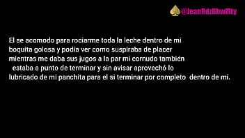 Preview 4 of Experience Is Best - Video Relato: Macho peludo me coge como su puta frente a mi cornudo
