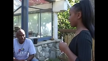 Preview 1 of Public Punish - Sexy brunette gives a blowjob to a guy and he puts his big rod in her wet pussy