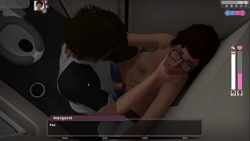 Preview 4 of Mom And Son Nx Fuck Master - TwoSides | Sex with mature woman in train bathroom
