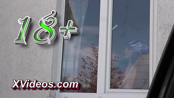 Preview 1 of I Am An Asshole Mp3 - Public nudity. Driver car taxi  saw naked Milf in stockings without panties,  which washes apartment window