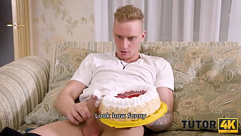 Preview 2 of Mom Fuck Big Son - TUTOR4K. After failed exam angry guy fucked tutor with help of his cock