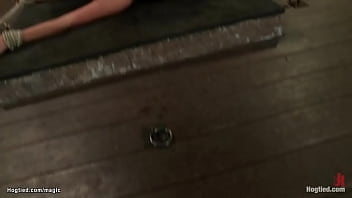 Preview 2 of Gang Rape Hentai Virgin - Slut in pile driver position fucked