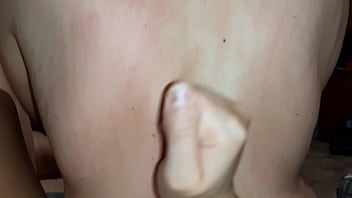 Preview 4 of Small Gay Boys Sex - I give one girl a massage and another girl licks my pussy - Lesbian Illusion Girls