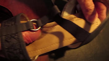 Preview 2 of Mp4 Hijib Sex Videos Low Quality - Fuck another blue shoe of my wife and cum in it