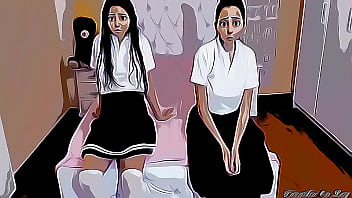 Preview 1 of School Grail And Boys - educando sexualmente a mis hijastras es de 18 a&ntilde_os parte 1 le me gusta meterle el guevo por el culo y que griten como perra
