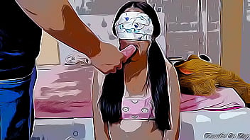 Preview 2 of Pakistan Garilsex - Enga&ntilde_o a Inocente Sobrina en ley Nuevamente con el Truco del Helado y le meto mi Polla en su Boca Cartoon Hentai