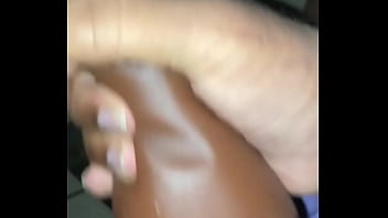 Preview 2 of Gahv Hihi - Ebony male masterbates with sex toy