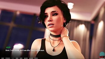 Preview 4 of Sex Said - A.O.A. Academy #73 &bull_ Getting closer to tattoed hottie Jade