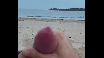 Preview 4 of Teach Me How Mom - Jerking off at west beach