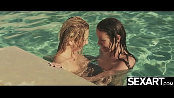 Preview 1 of Russian Milf Creampie - Beautiful lesbians eat each other&#039_s wet pussy in a stunning 69