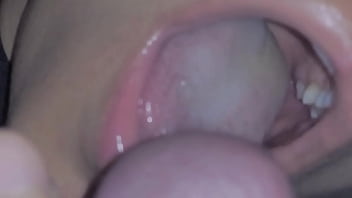 Preview 2 of Elisa Laurennne - She feels my fresh cum slowly running into her mouth