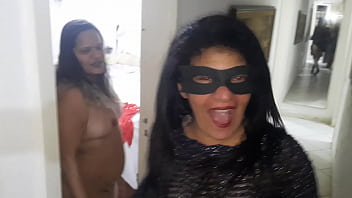 Preview 4 of Brodher And Sisters Swxi Vedio - Festa Halloween na casa da luz vermelha !!!  Paty Bumbum - Taissa winkler  - Fada Mel  - Leo Fernandezxxx - El Toro De Oro