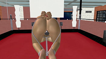 Preview 2 of Rian Diller - 3D Animation Porn Video of a Beautiful big breasted girl Pussy And Anal Hole Play