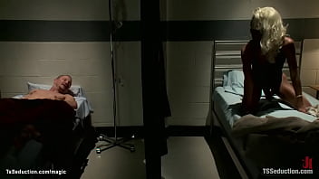 Preview 2 of 2 Sister And 1 Brother Fuck - Black shemale fucks man in the hospital