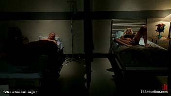Preview 1 of 2 Sister And 1 Brother Fuck - Black shemale fucks man in the hospital