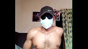 Preview 1 of Q Di - Hot Nigerian Guy Wanking,  Thrusting and Showing his Ass while Home alone