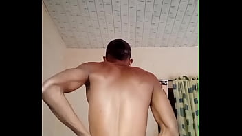 Preview 4 of Q Di - Hot Nigerian Guy Wanking,  Thrusting and Showing his Ass while Home alone