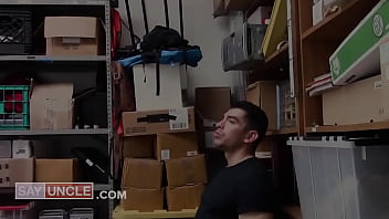 Preview 2 of Cheating Story Movie - Pretty Thief Jeremy Spreadums Caught Stealing By Cop