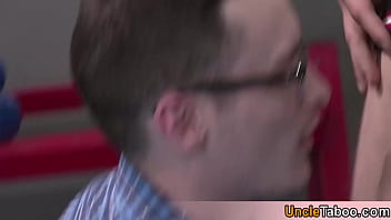 Preview 2 of Barzzers Hd Com - Geeky guy having trouble in the gym