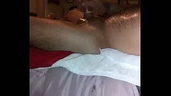 Preview 3 of Wife N Brother - Playing with my big cock alone